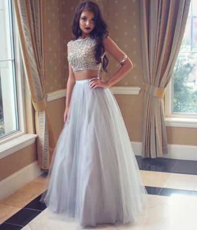 Two piece 2024 wedding guest dress