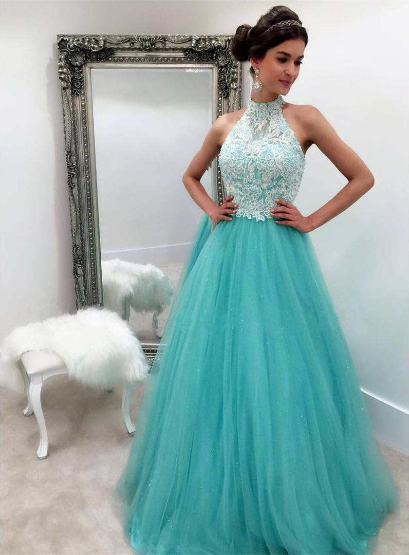 Turquoise Prom Dresses Ball Gowns 