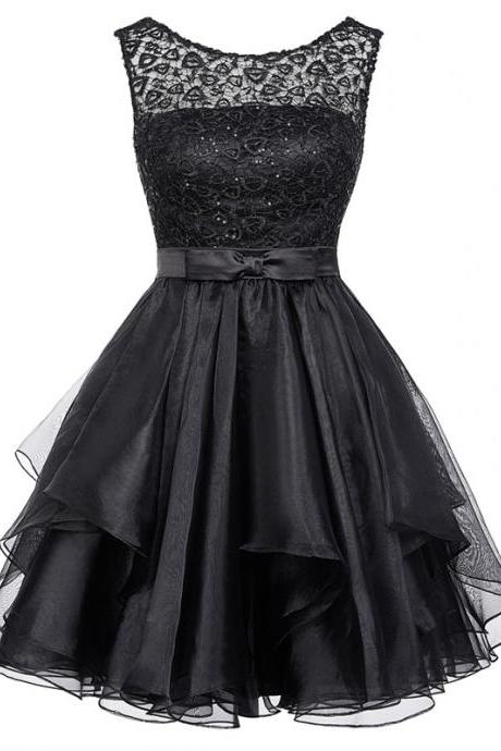 Short Homecoming Dress, Sleeveless Homecoming Dress, Tulle Homecoming Dress, Junior School Dress, Graduation Dress